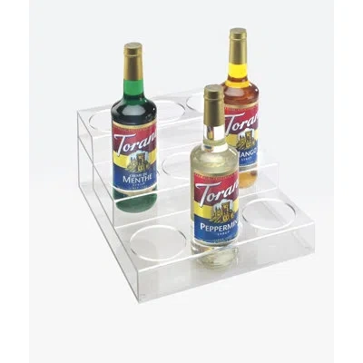 Cal-mil Clear Acrylic 3 Tier - 9 Bottle Organizer