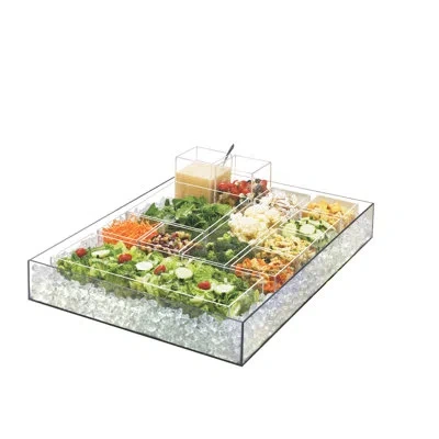 Cal-mil Clear Ice Housing With Drain Kit - 32" X 24" X 4 1/4"