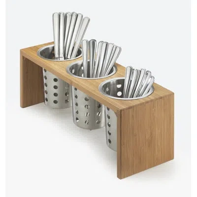 Cal-mil Cylinder Display In Bamboo