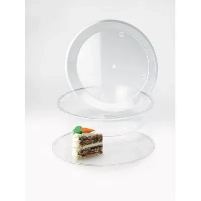 Cal-mil Double-face Tabletop Sneeze Guard In Clear