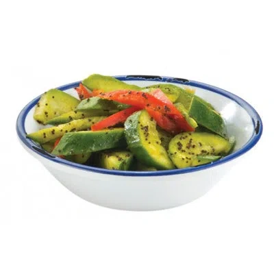 Cal-mil Enamelware 5.5 Oz. Melamine Bowl In White