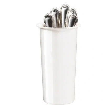Cal-mil Extra Deep White Melamine Cylinder