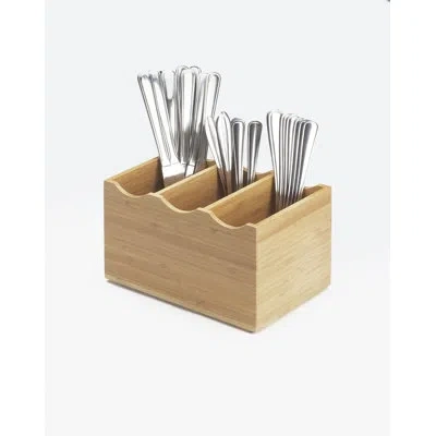 Cal-mil Flatware Display In Bamboo