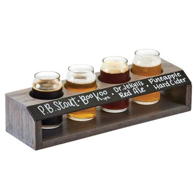 Cal-mil Gray Wood Taster Caddy
