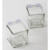 Cal-mil Hinged Square Plastic Lid