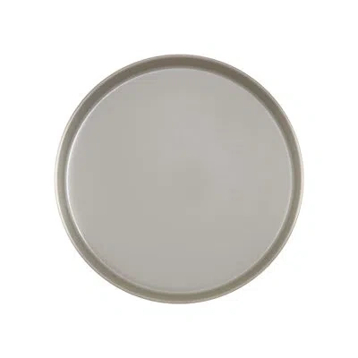 Cal-mil Hudson - Ash 10" Raised Rim Melamine Plate
