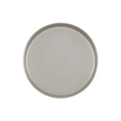 Cal-mil Hudson - Ash 8" Raised Rim Melamine Plate