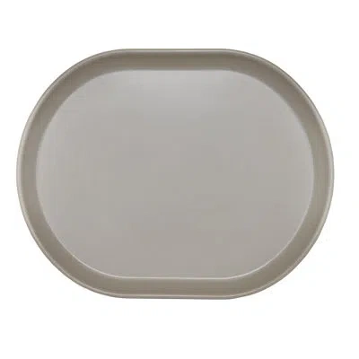 Cal-mil Hudson - Ash Oval Melamine Platter 14" X 11 1/4"