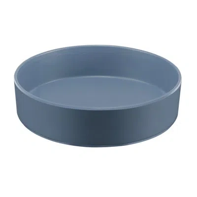 Cal-mil Hudson - Stone Blue 72 Oz. Raised Rim Melamine Bowl