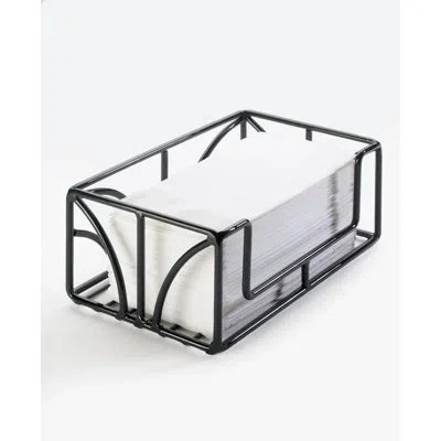 Cal-mil Iron Paper Towel Holder In Black