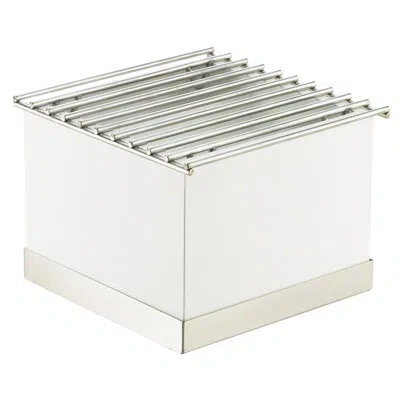 Cal-mil Luxe Chafer Alternative - 12" X 12" X 8 1/4" In Stainless Steel
