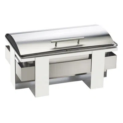 Cal-mil Luxe Roll Top Chafer In Stainless Steel