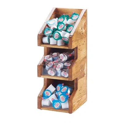 Cal-mil Madera Condiment Organizers In Brown