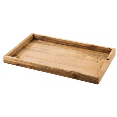 Cal-mil Madera Serving Tray In Brown