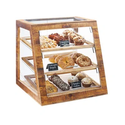 Cal-mil Madera Slanted Display Case - Self Serve