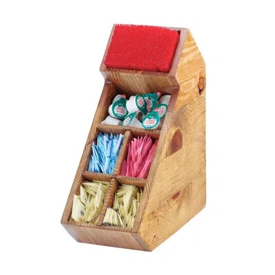 Cal-mil Madera Slanted Organizer In Brown