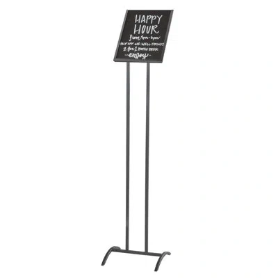 Cal-mil Metal Frame Sign Holder In Black