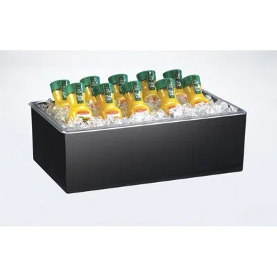 Cal-mil Midnight Bamboo Ice Housing With Clear Pan