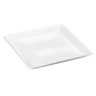 Cal-mil Porcelain Large Square Platter In White