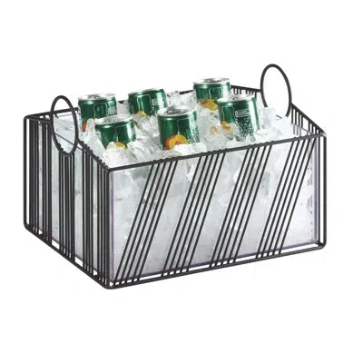 Cal-mil Portland Ice Housing With Clear Pan Black
