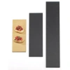 Cal-mil Rectangular Flat Bread Serving / Display Board - 16" X 6" X 1/4" In Black