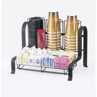Cal-mil Soho Condiment Organizer In Silver