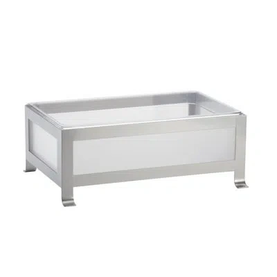 Cal-mil Soho Ice Housing With Clear Pan In Silver