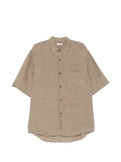 Calmlence Linen Shirt In Neutral