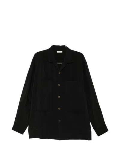 Calmlence Long-sleeve Shirt In Black