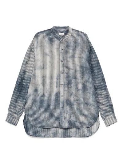 Calmlence Striped Shirt In Blue