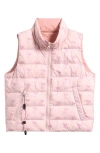 Calonie Casey Reversible Down Puffer Vest In Pink
