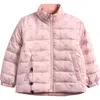 Calonie Kids' Blake Reversible Down Puffer Jacket In Pink