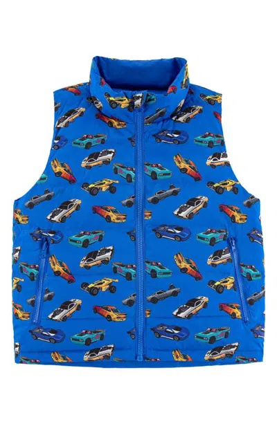 Calonie Kids' Casey Puffer Vest In Blue