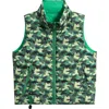 Calonie Kids' Casey Reversible Down Puffer Vest In Green