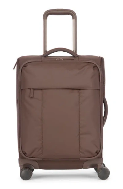 Calpak 21-inch Soft Side Spinner Carry-on Suitcase In Blue