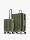 Calpak Ambeur 2-piece Luggage Set In Green