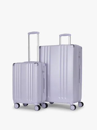 Calpak Ambeur 2-piece Luggage Set In Purple