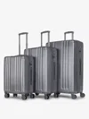Calpak Ambeur 3-piece Luggage Set In Gunmetal In Gunmetal