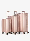 Calpak Ambeur 3-piece Luggage Set In Rose Gold In Rose Gold