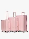 Calpak Ambeur 3-piece Luggage Set In Pink