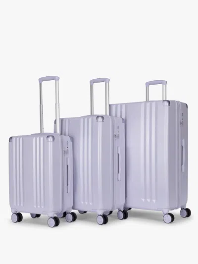 Calpak Ambeur 3-piece Luggage Set In Purple