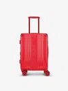 Calpak Ambeur Carry-on Luggage In Metallic Red