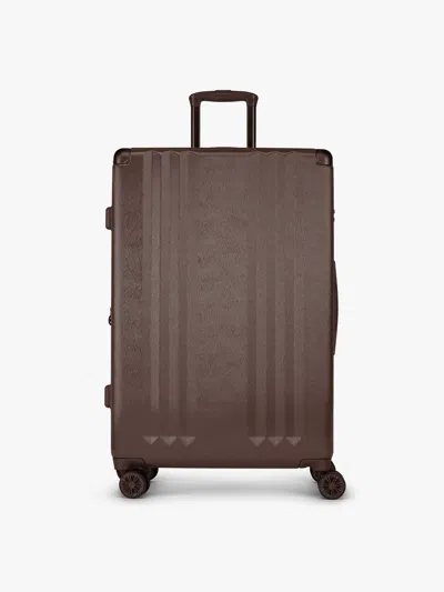 Calpak Ambeur Large Luggage In Brown