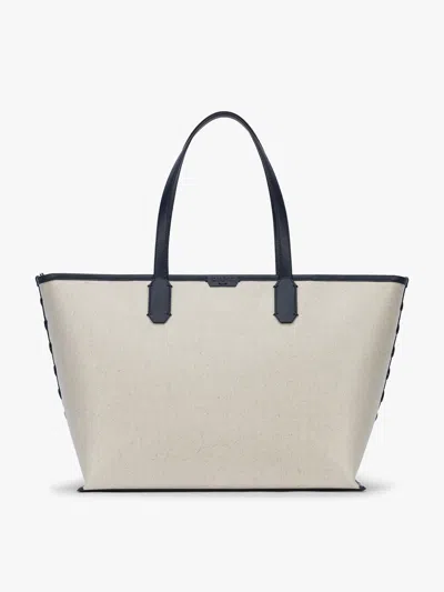 Calpak Colette 15 Inch Canvas Laptop Tote In Neutral
