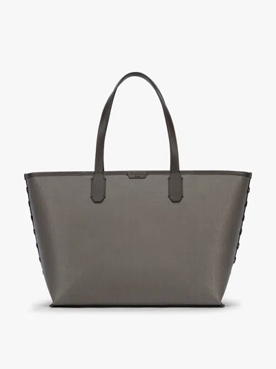 Calpak Colette 15 Inch Canvas Laptop Tote In Brown