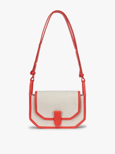 Calpak Colette Canvas Crossbody Wallet Bag In Multi