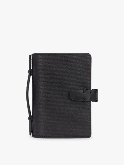Calpak Colette Multi Passport Canvas Wallet In Black