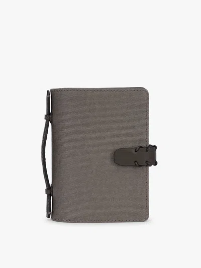 Calpak Colette Multi Passport Canvas Wallet In Brown