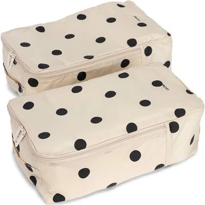 Calpak Compakt Set Of 2 Shoe Bags In Neutral