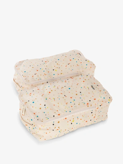 Calpak Compakt Shoe Bag - Set Of 2 In Speckle